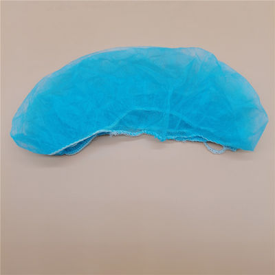 غطاء لحية للاستعمال مرة واحدة، عبوة من 100 قطعة، قماش غير منسوج من البولي بروبلين، 45 × 20 سم