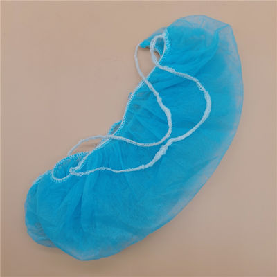 غطاء لحية للاستعمال مرة واحدة، عبوة من 100 قطعة، قماش غير منسوج من البولي بروبلين، 45 × 20 سم