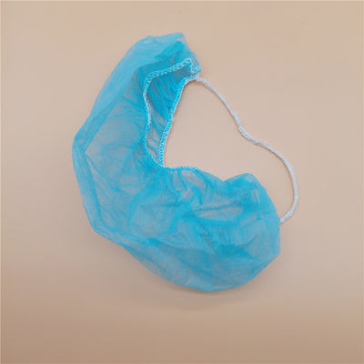 غطاء لحية لمرة واحدة غير منسوج 45x20 سم 100 قطعة حزمة معتمدة ISO