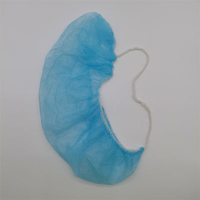 غطاء اللحية المستخدمة مرة واحدة من النسيج غير المنسوج من PP 45x20 سم 100 قطعة