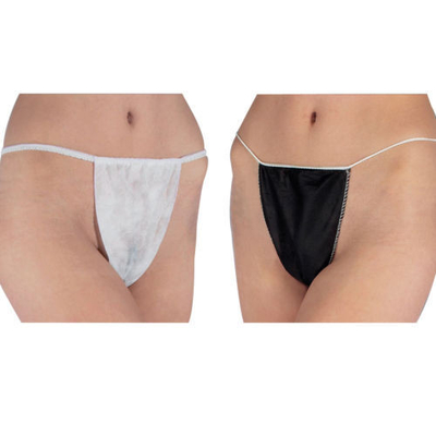 غير المنسوجة الملابس الداخلية يمكن التخلص منها الملابس الداخلية بيكيني سراويل G String للدباغة بالرش